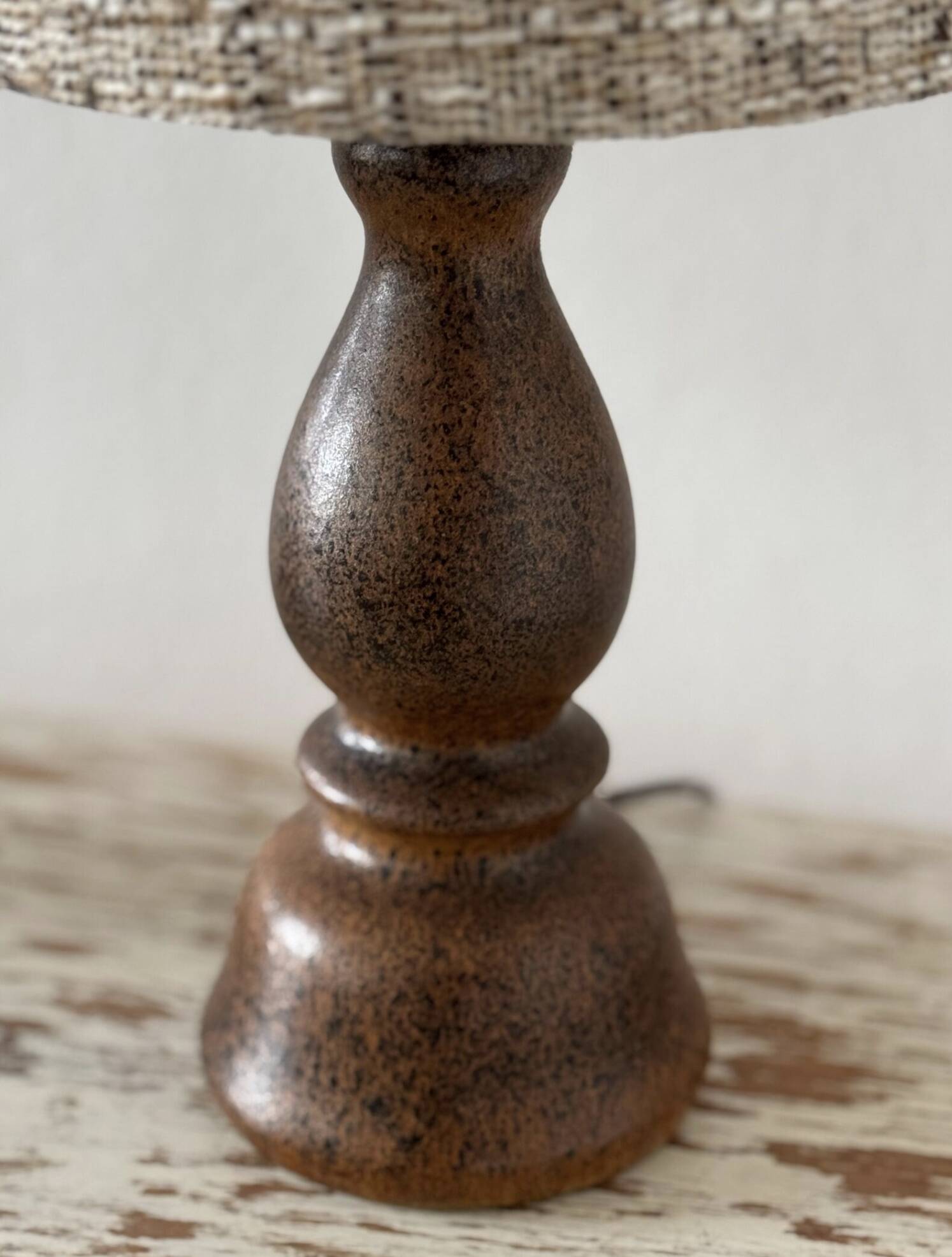 Paire de lampes de table bruno karlsson, ego stengods atelje, grès, suède, vi
