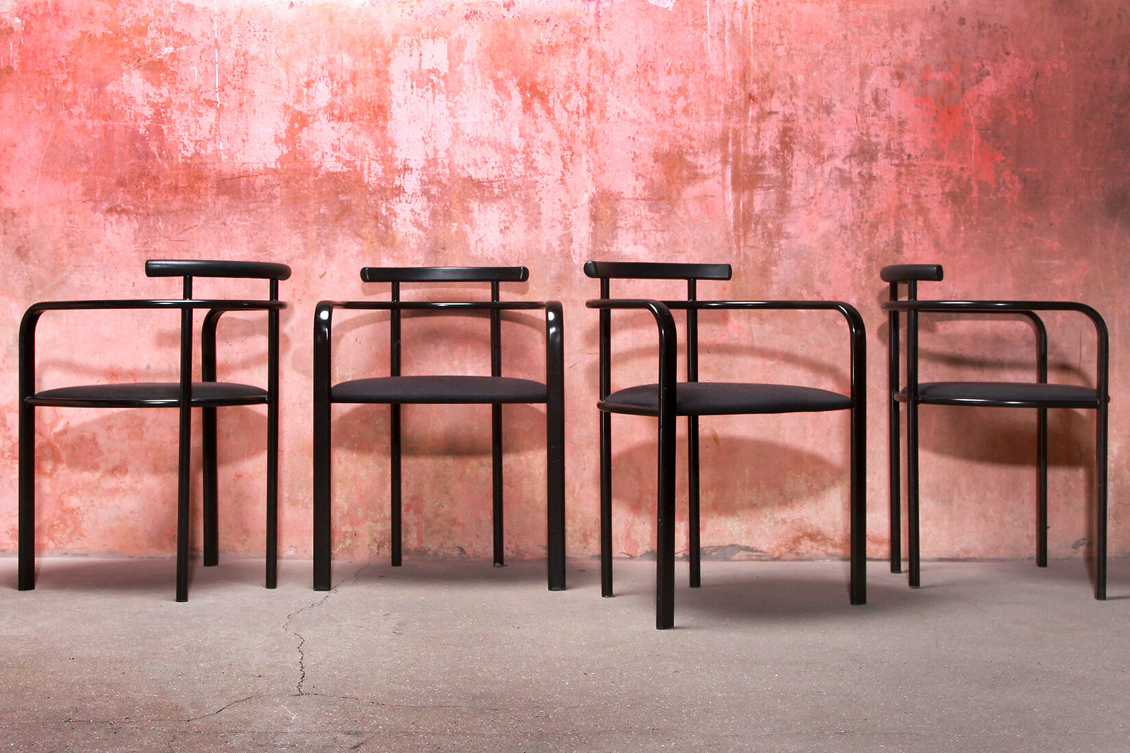 'Martina' dining chairs by Carlo Bimbi, 80s