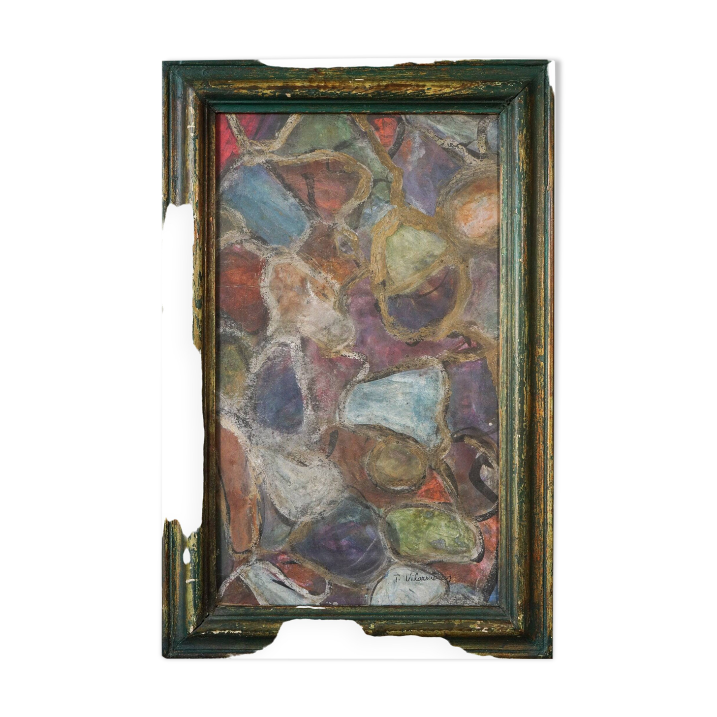 Maria Teresa Vilarrubias 1914 - 2019 - Abstract on paper