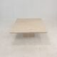 Italian Travertine Coffee Table, 1980's