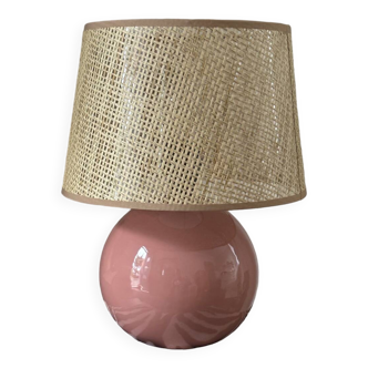 Ceramic ball base lamp