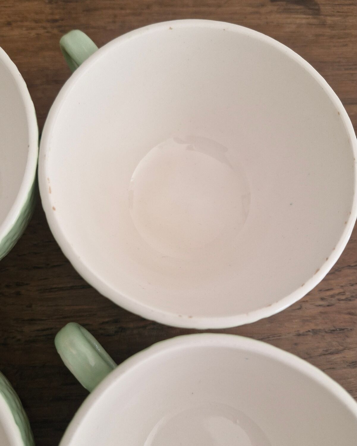 Lot of 6 Digoin coffee cups