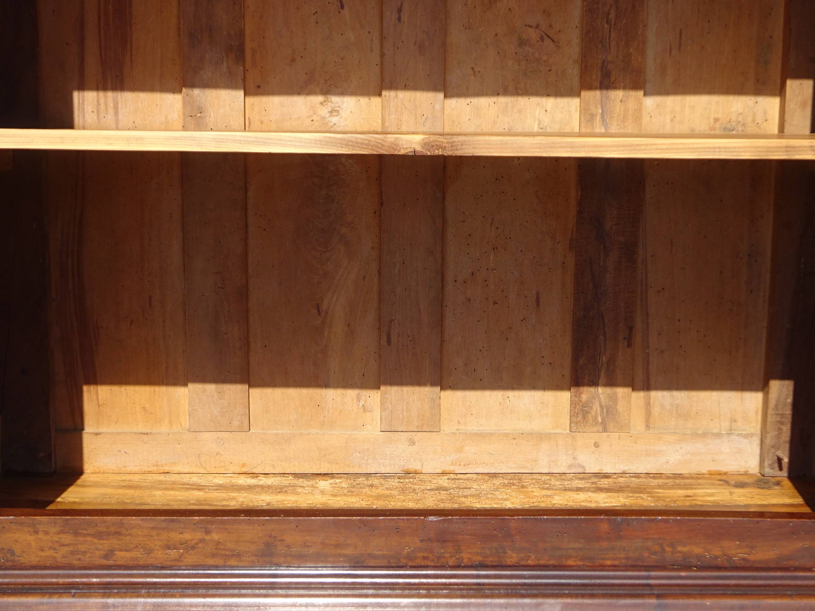Antique Louis XIII wardrobe, diamond points