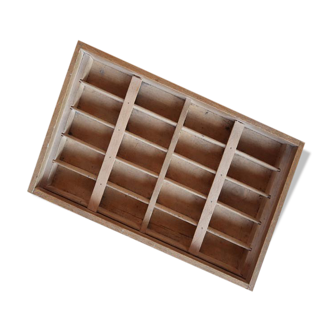 Printing wood lockers