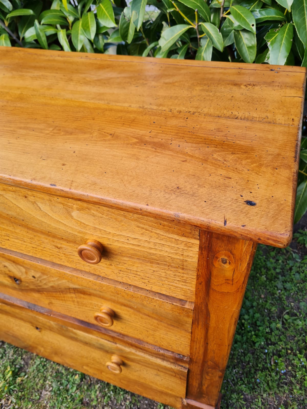 English dresser in solid walnut