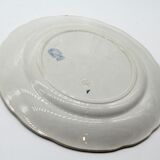 Plate "time is money" vintage digoin