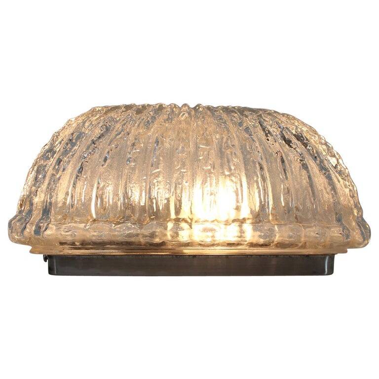Midcentury Design Wall or Ceiling Lamp, Flush Mount, Limburg, 1970s