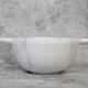 Gabriella – Bol en marbre blanc naturel avec poignées | L 32 cm L 20 cm H 10 cm