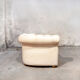 Canapé deux places en cuir Chesterfield par Pavia & Pavia International Design Italia années 1990