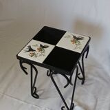 50's magazine rack and plant holder set