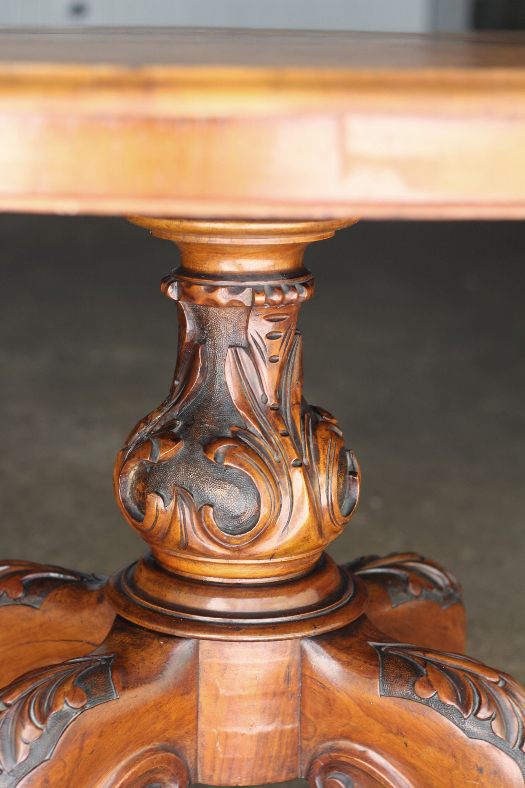 Superbe table john furlong en acajou (vers 1865) !