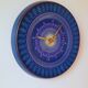 70s ceramic wall clock