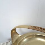 Art Deco jaren 20 messing mand, schaal