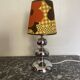 Lampe chromée années 70