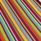 Compact sofa Eames Vitra Alexander Girard Miller stripe fabric