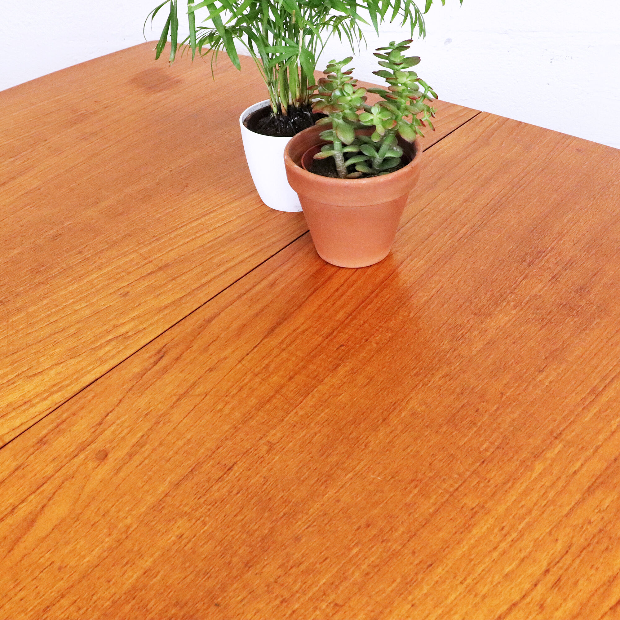 Teak expandable dining table, Denmark, 1960