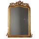 Eclectic antique mirror in gilded wood, Italy, 19th century