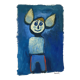 Tableau "Le Faune" HSP par J.M. Brossat (né en 1946)