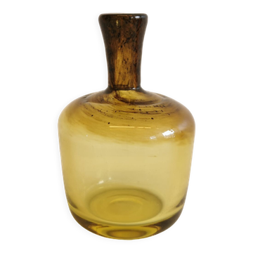 Vase conçu par Gunner Ander, pour la verrerie Lindshammer, Suède 1960
