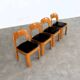 4 chaises de salle à manger en chêne, 1960