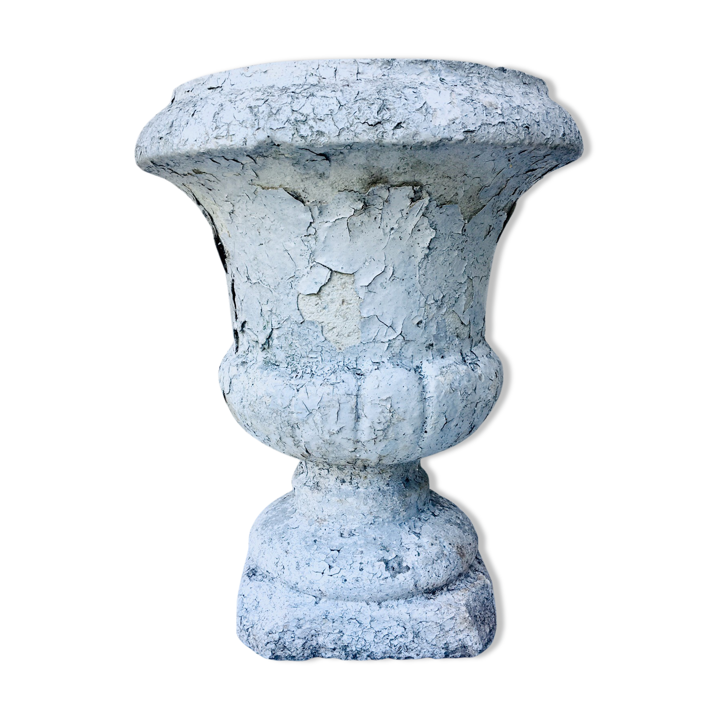 Cement Medici vase, 40cm high