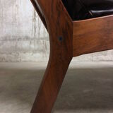 Armchair on palisander by Erik Jørgensen 1960s