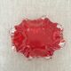 Red Murano ashtray