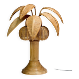 Vintage palm tree lamp