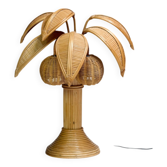 Vintage palm tree lamp
