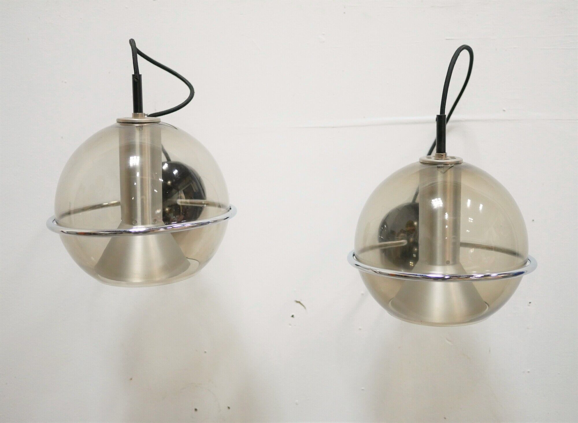 Pair of vintage wall sconces by Franck Ligtelijn for Raak editions