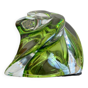 Bougeoir en cristal St - lambert