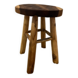 4-legged wooden stool
