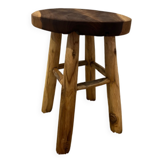 Tabouret bois 4 pieds