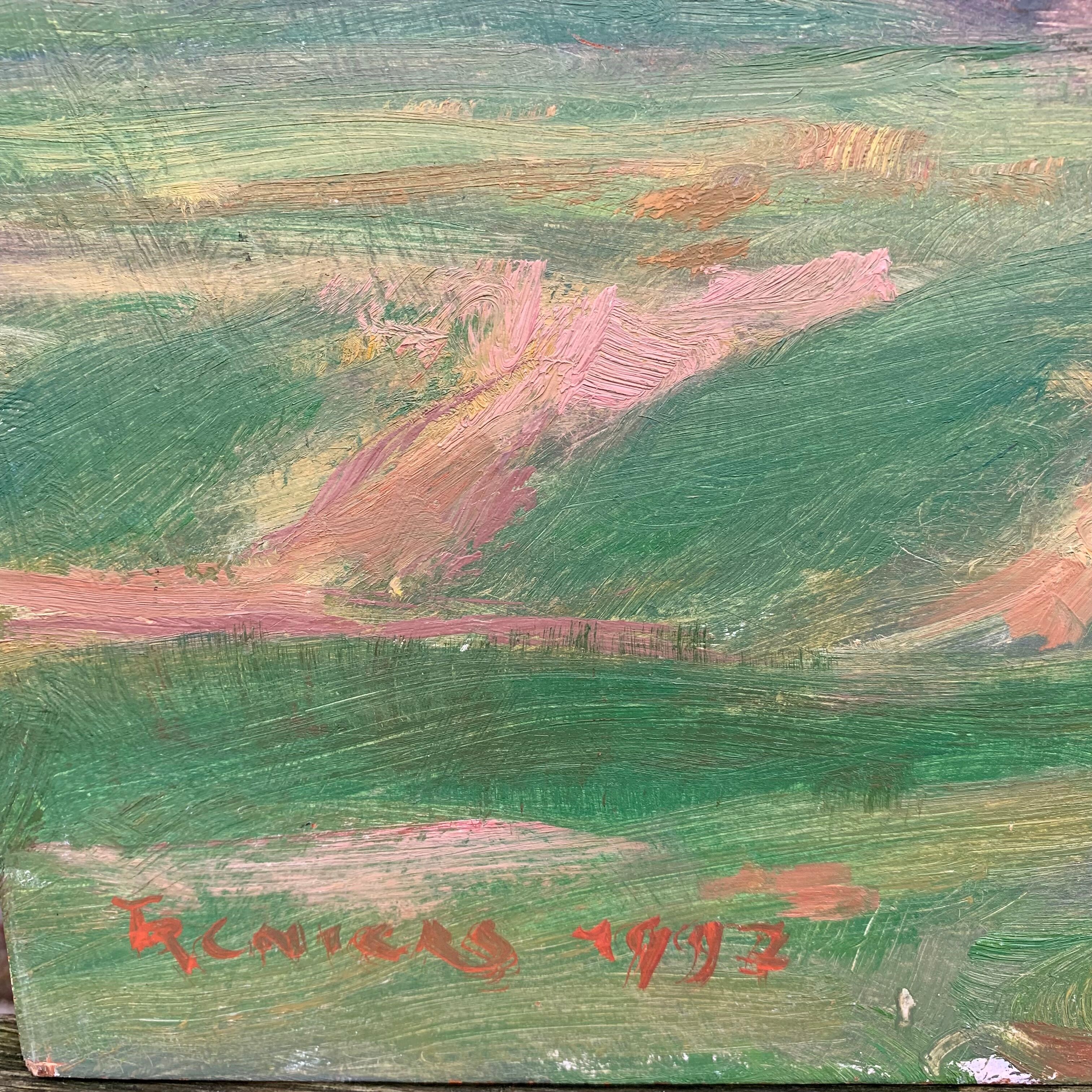 Landscape painting by Tony Reniers