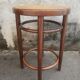 Wooden stool and vintage canning
