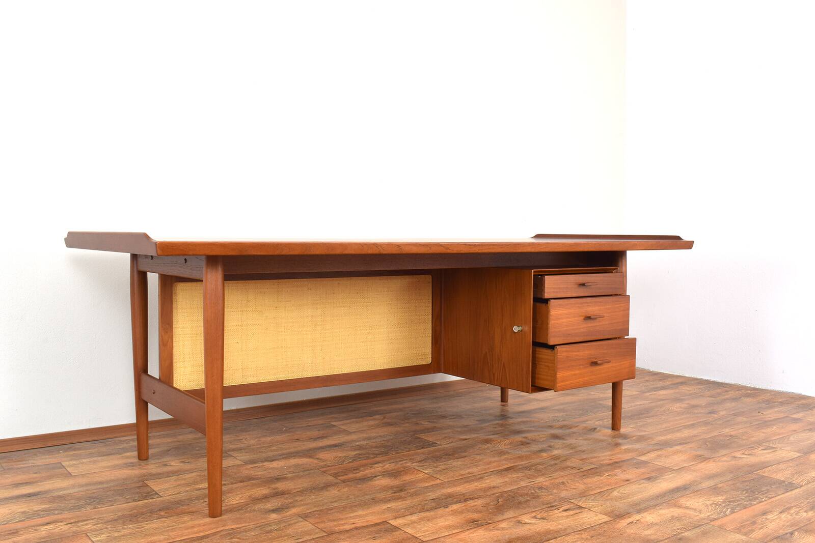 Mid-Century Teak Desk by Arne Vodder for Sibast, 1960s