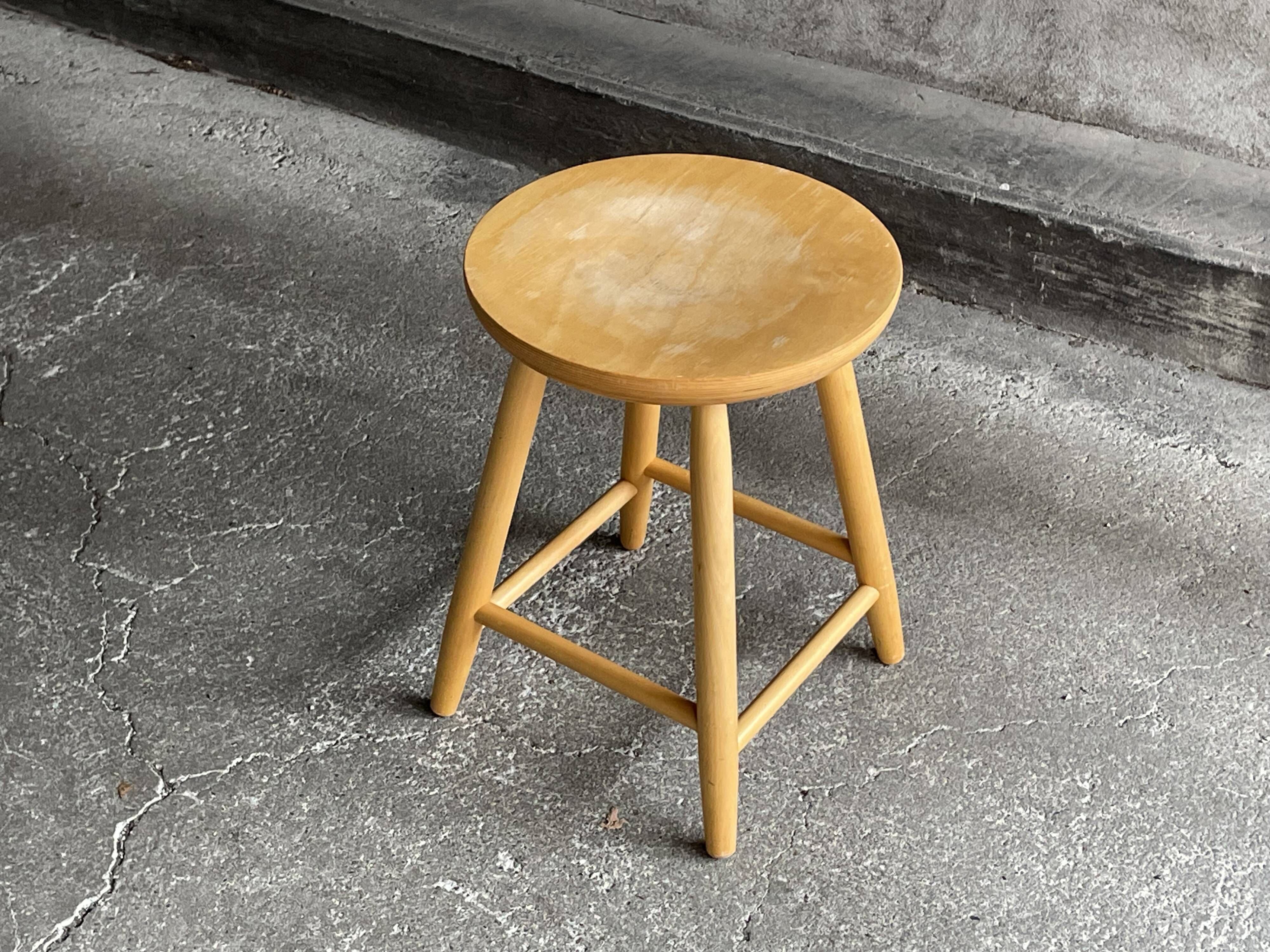 Vintage Scandinavian stool, 1960s
