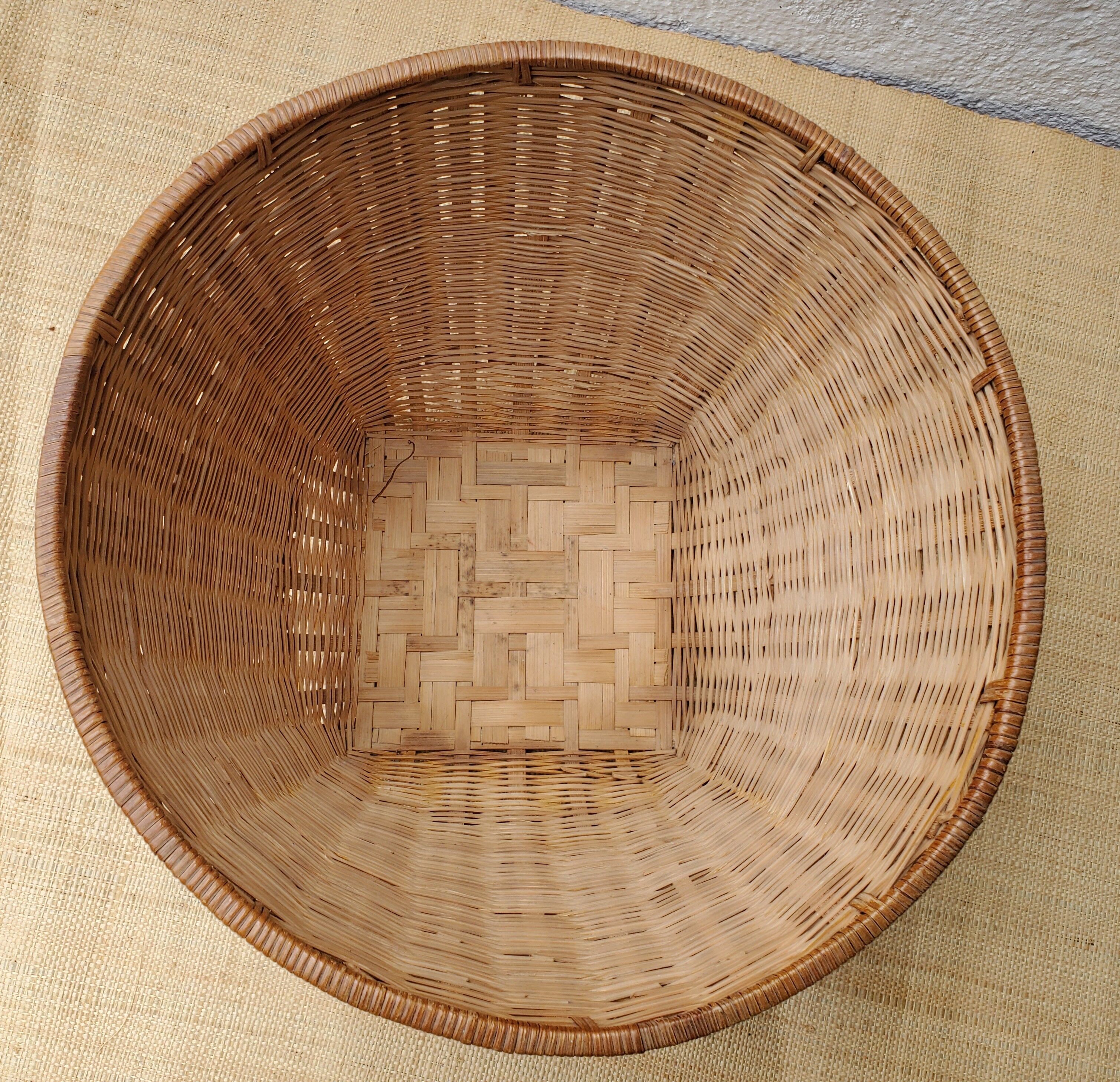 Rattan planter cover 80