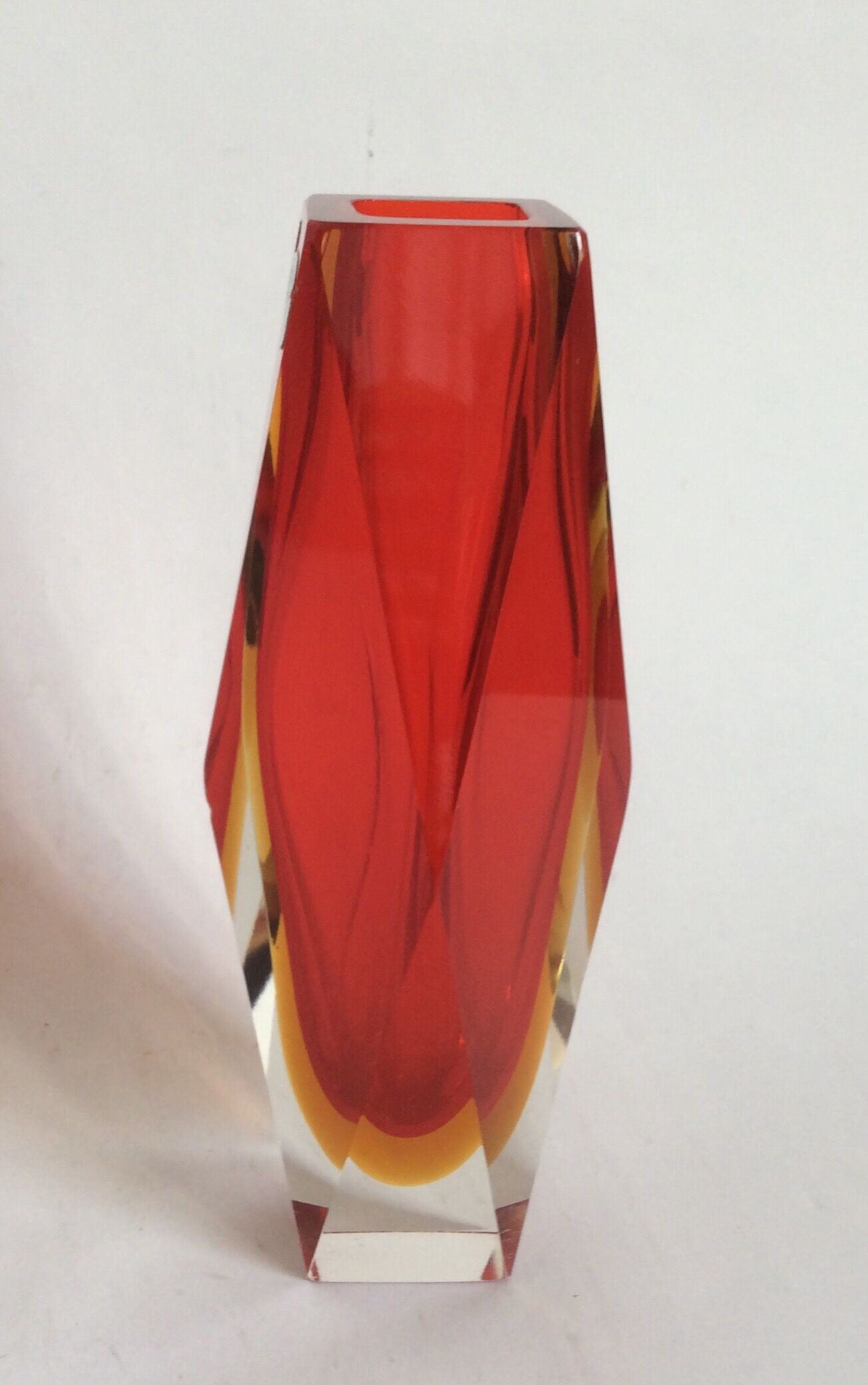 Glass Murano 60s vase