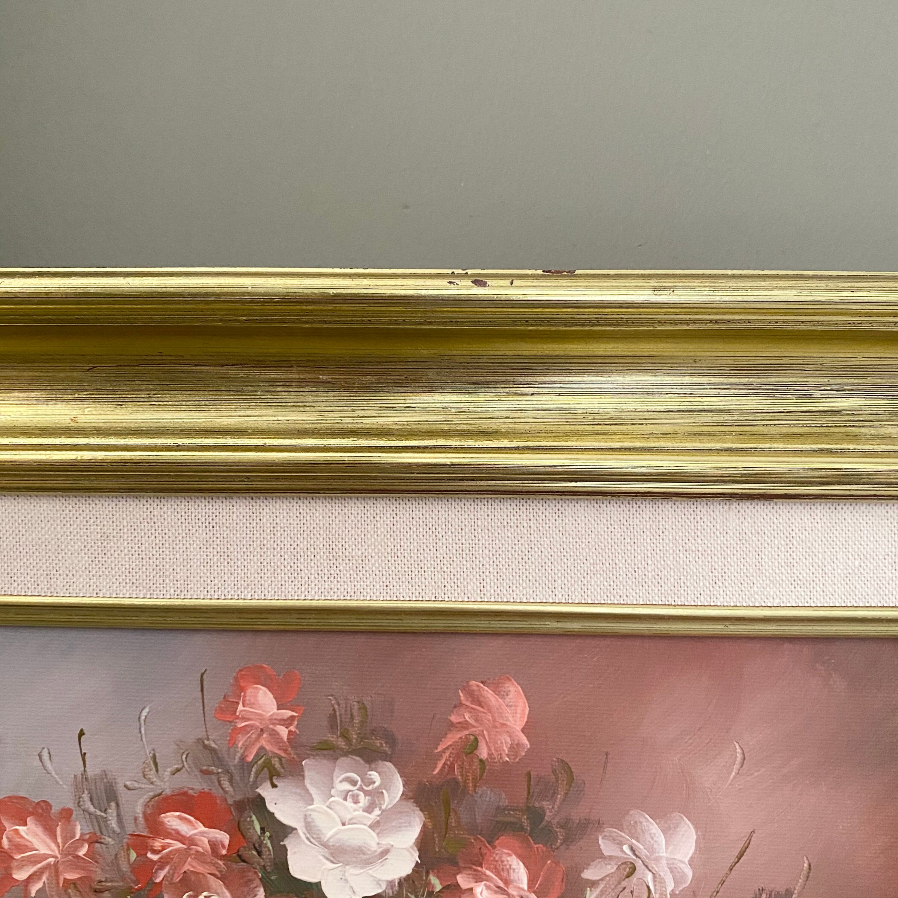 Painting on canvas "bouquet of flowers"