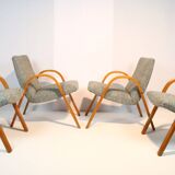4 Steiner armchairs 1950