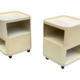 Set of Two Componibili by Anna Castelli Ferrieri for Kartell