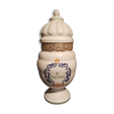 Pot de pharmacie en porcelaine