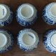 Bowls set of six Korond ceramic Romania 20th century