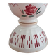 Duo of stenciled bowls