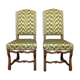Pair of chairs Louis XIII