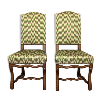 Pair of chairs Louis XIII