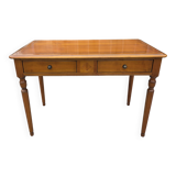 Mid-20th century solid cherry wood desk