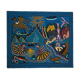 Artisanal Peruvian vintage wool tapestry
