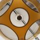 Vintage 1970s Massive Bug Eye Space Age Pendant Lamp